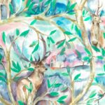 Deer painting