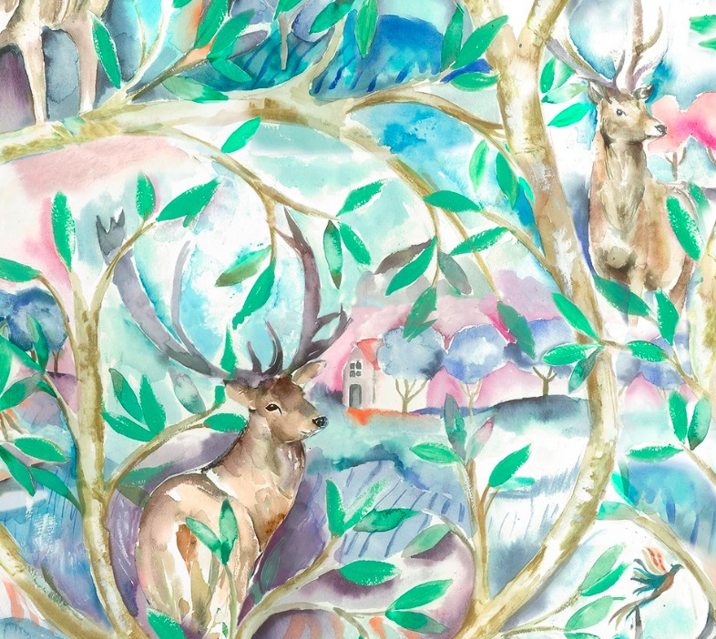 Deer painting